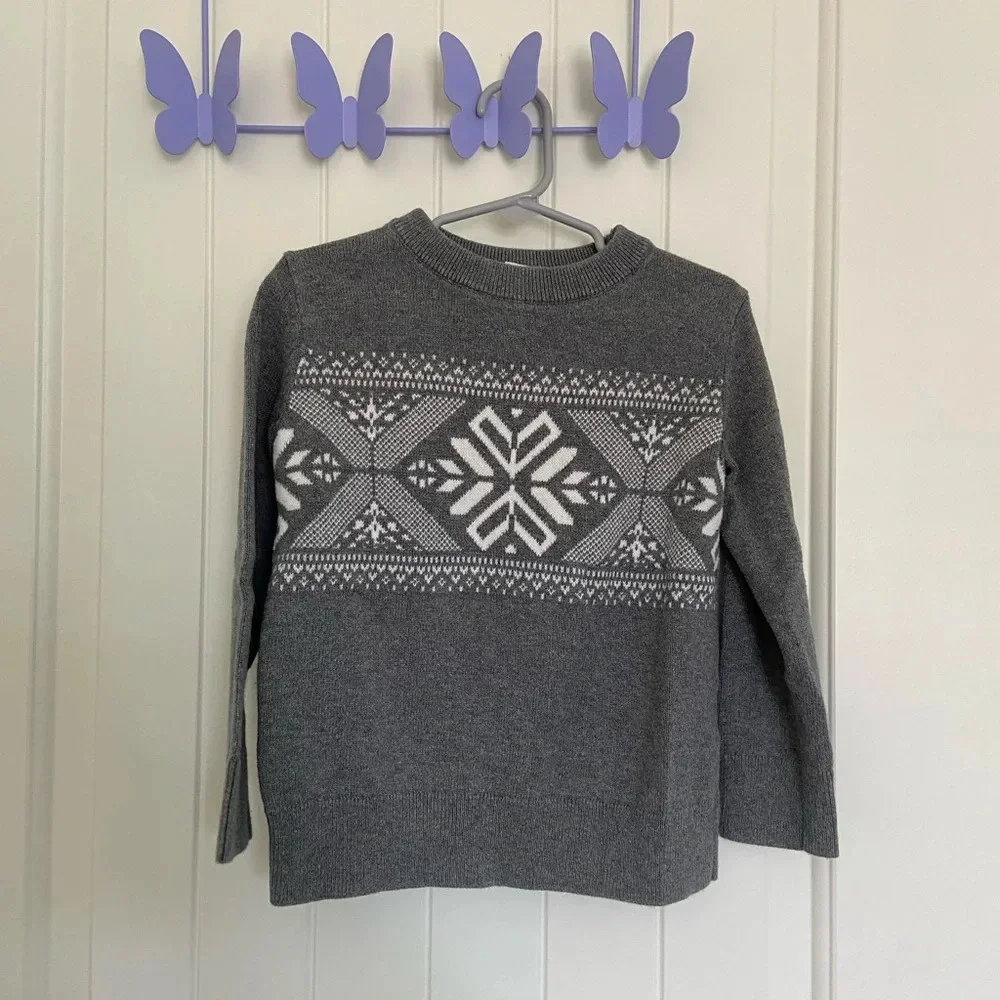 NWOT | Baby GAP baby boy’s patterned knit sweater — size 4 years‎